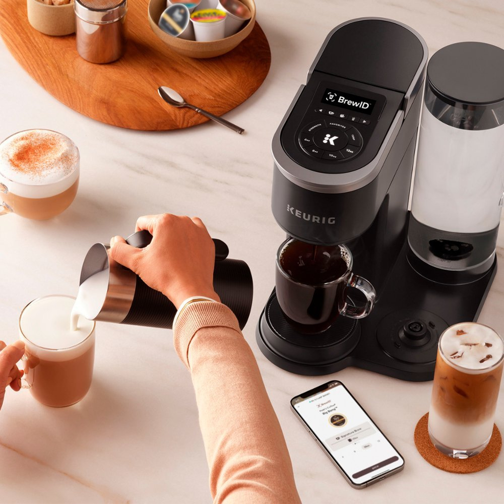 Умная кофеварка с удаленным управлением. Keurig K-Café купить в Москве ...